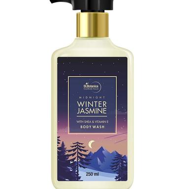 St.Botanica Midnight Winter Jasmine Body Wash - With Shea & Vitamin E (Shower Gel), 250 ml