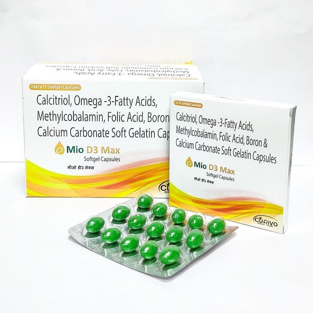 Vanosia SIACAL D3 MAX Softgel Capsules