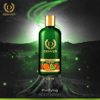 DENVER Purifying Body Wash with Tea Tree Oil - 325ML
