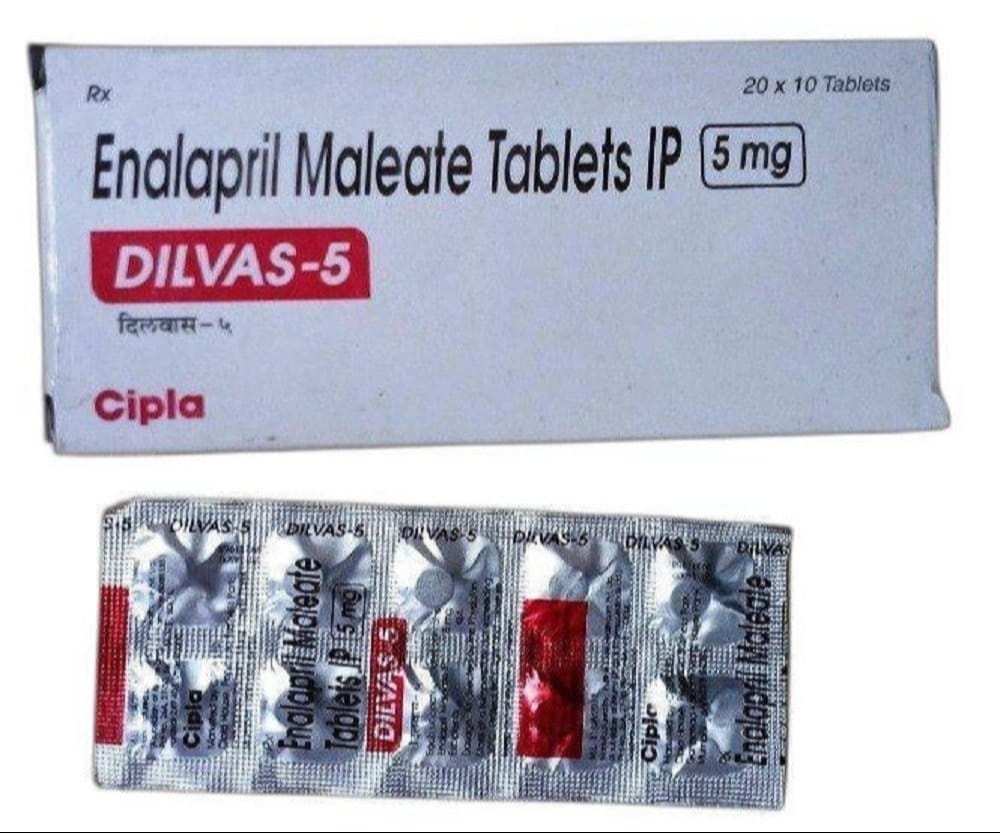 Enalapril Tablets IP 5 mg