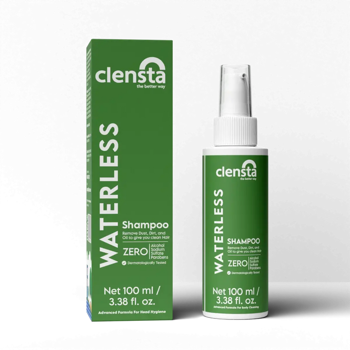 Clensta Waterless Hair Shampoo For Men and Women | 100ml