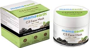 Mamaearth Charcoal, Coffee And Clay Face Mask (100g)