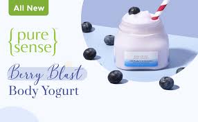PureSense Berry Blast Body Yogurt with BLUEBERRY & NIACINAMIDE| 160ml