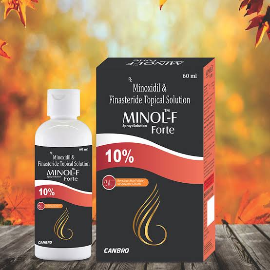 Minoxidil 10% and Finasteride 0.1% Topical Solution (60 ml)