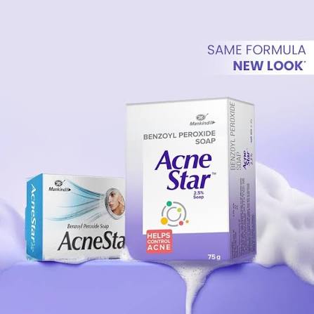 AcneStar Benzoyl Peroxide 2.5% Soap 75g