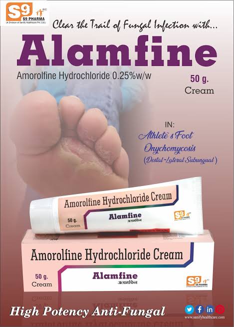 Amorolfine 0.25% Cream