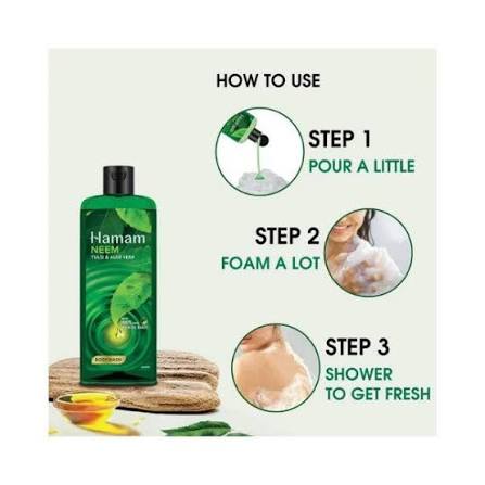 Hamam Neem, Tulsi & Aloe Vera Body Wash
