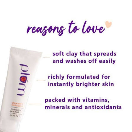 Plum Grape Seed & Sea Buckthorn Renaissance Face Mask