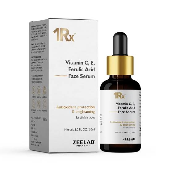 ZEELAB 1RX Vitamin C, Vitamin E & Ferulic Acid Face Serum