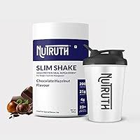 NUTRUTH Slim Shake High-Protein Meal Replacement – Chocolate Hazelnut Flavour