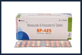 Nimesulide 100mg and Paracetamol 325mg Tablets