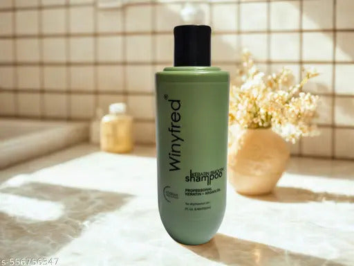 Winyfred Keratin Smooth Shampoo For Dry & Normal Skin (250ML)