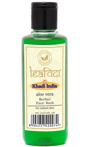 Khadi Herbal  Aloevera Face Wash 210ml