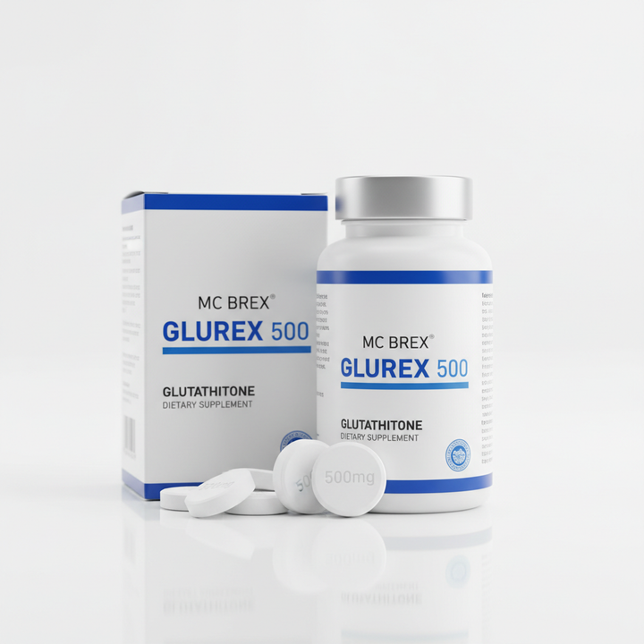MC BREX GLUREX 500 Glutathione Tablets 500mg