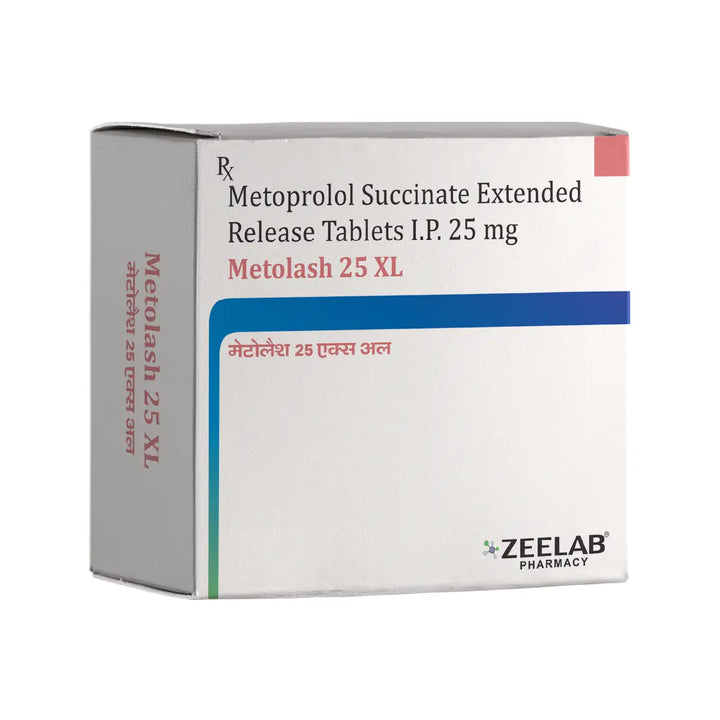 Metoprolol Tartrate Extended Release Tablets IP 25 mg XL