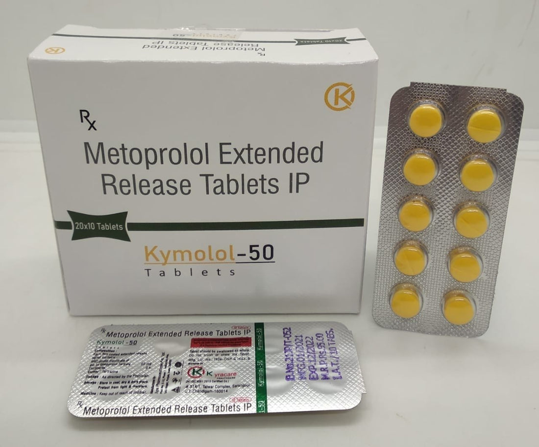 Metoprolol Extended release Tablets IP 50mg