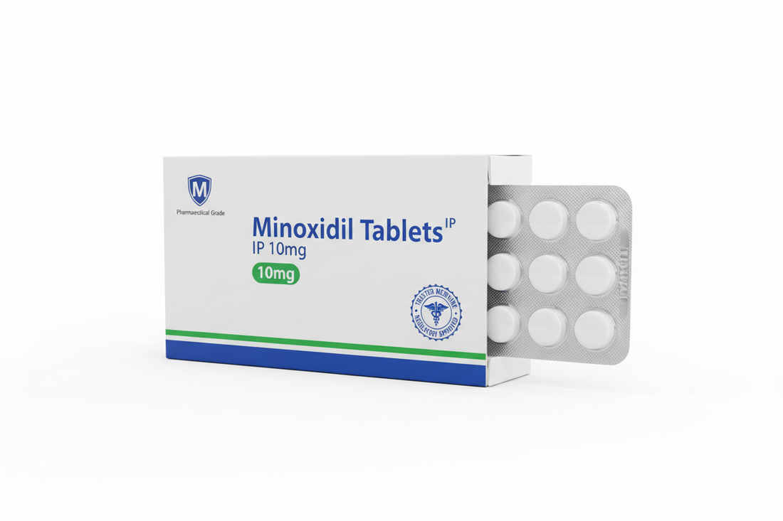 Minoxidil Tablets IP 10mg