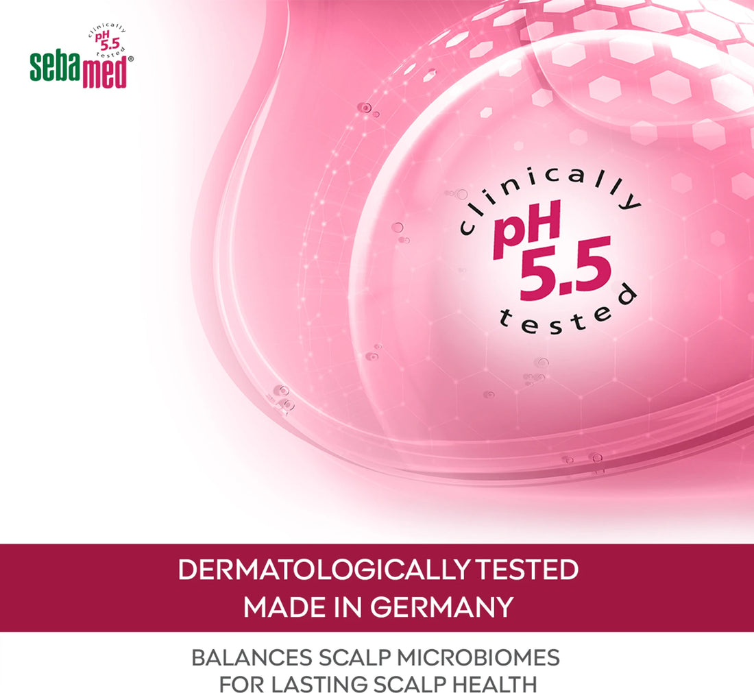 Sebamed Anti-Hairloss Shampoo | pH 5.5 | Reduces Hair Loss | 200ml