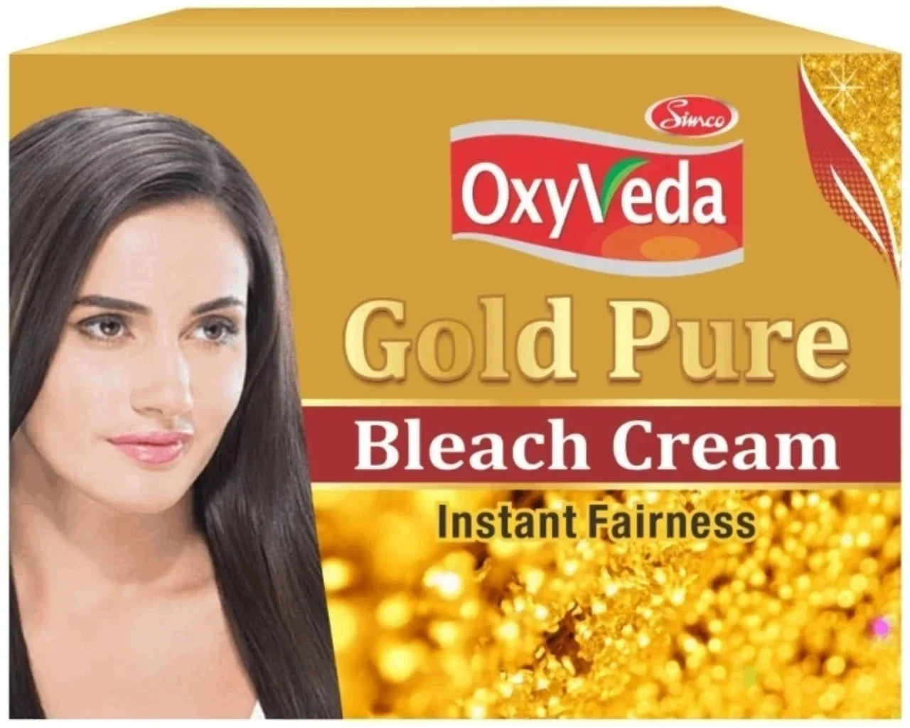 Oxyveda Diamond & Gold Pure Bleach, 250 gm