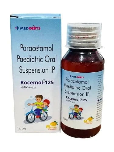 Paracetamol Paediatric Oral Suspension IP 125 mg per 5 ml