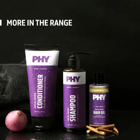 PHY Hair Fall Defense Shampoo with Onion + Ginseng (200 ml)