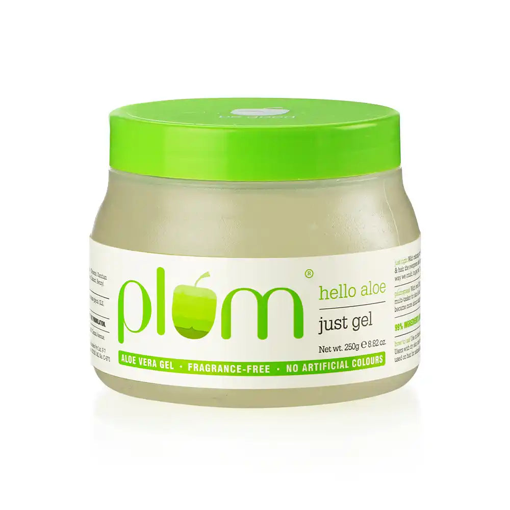 Plum Hello Aloe Just Gel | For All Skin & Hair Types | 99% Natural