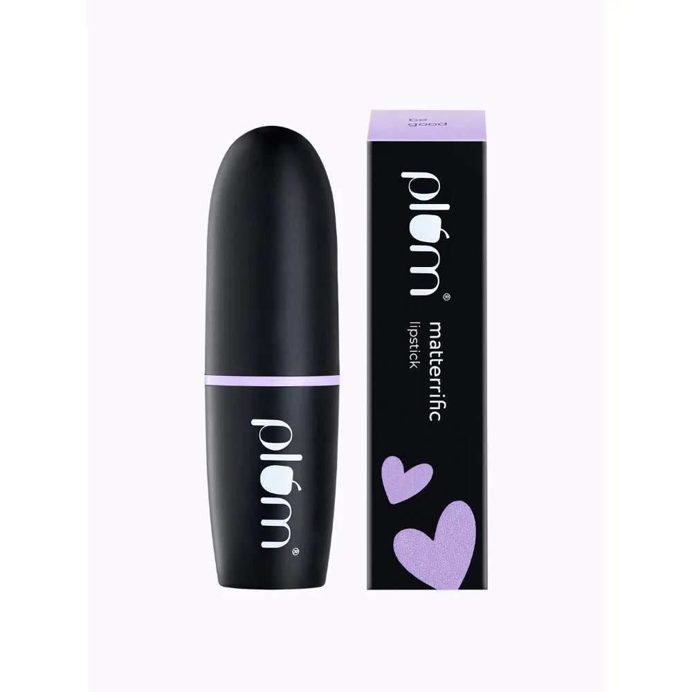 Plum Matterrific Lipstick | Highly Pigmented | Nourishing & Non-Drying | 100% Vegan & Cruelty Free