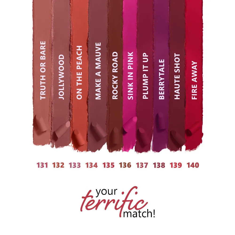 Plum Matterrific Lipstick | Highly Pigmented | Nourishing & Non-Drying | 100% Vegan & Cruelty Free