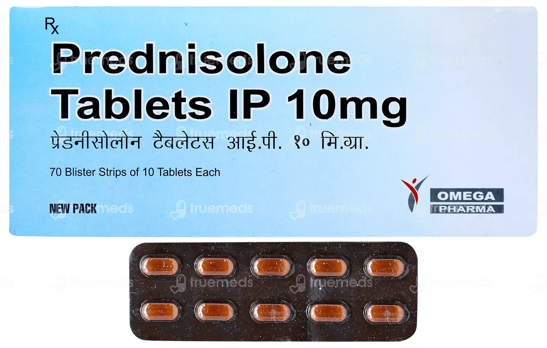 Prednisolone Tablets IP 10 mg