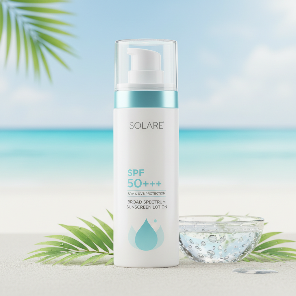 Pro Sunscreen Lotion SPF 50+++ (UVA & UVB Protection)