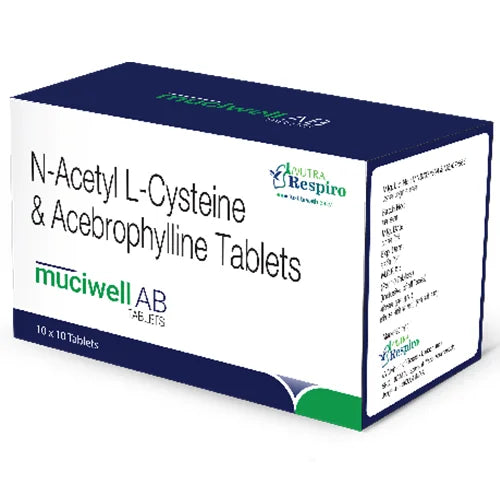 Acebrophylline 100mg Acetylecystein 600mgTablets