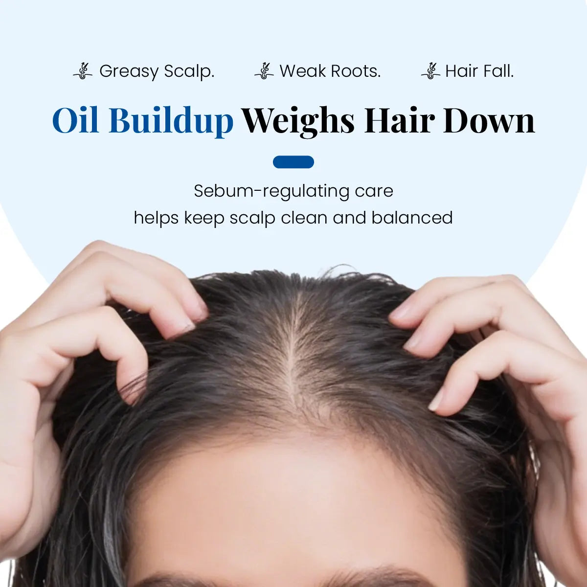 Zeelab Sebum Regulating Anti Hair Fall Shampoo