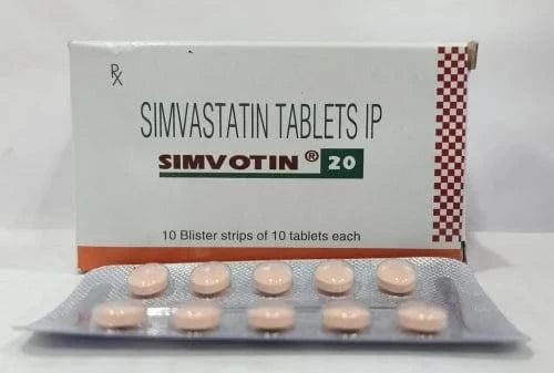 Simvastatin Tablets IP 20mg