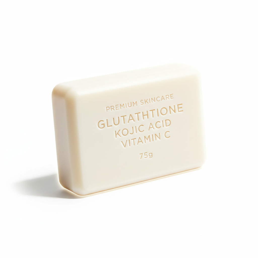 Soap with Glutathione, Kojic Acid & Vitamin C (75gm)
