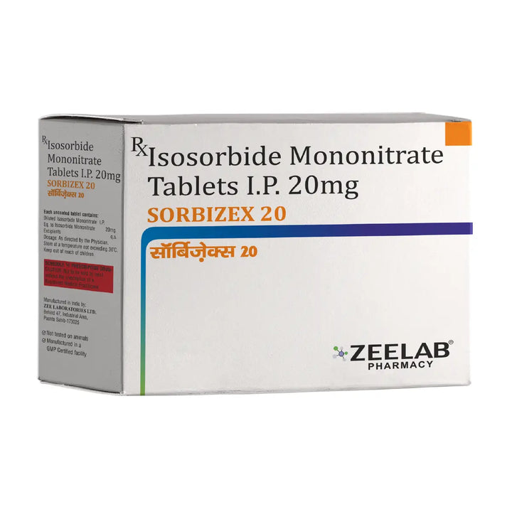 Isosorbide Mono-Nitrate Tablets IP 20mg