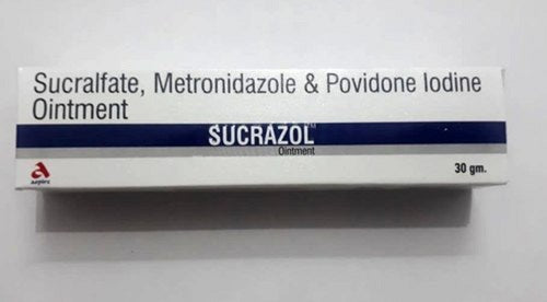 Povidone lodine, sucralfate and metronidazole ointment ,20gm
