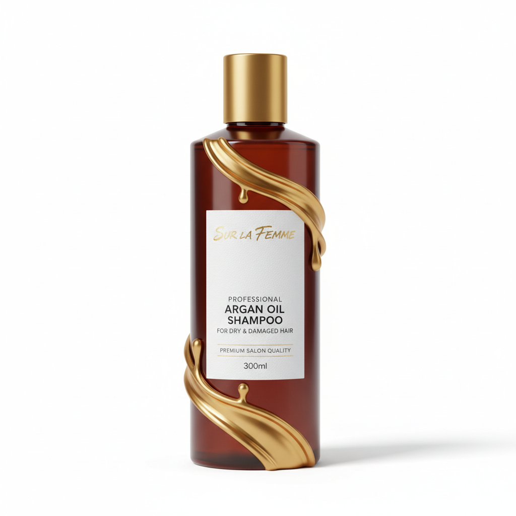 SUR LA FEMME Professional Argan Shampoo for Dry &amp; Damaged Hair (300 ml)