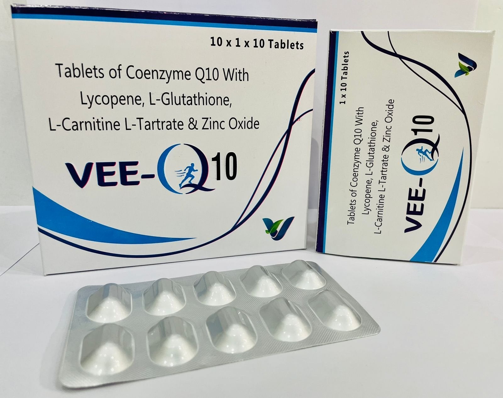 Co-Enzyme Q10 with Lycopene 10%, L-Glutathione, L-Carnitine, L-Tartrate, Selenium & Zinc Oxide