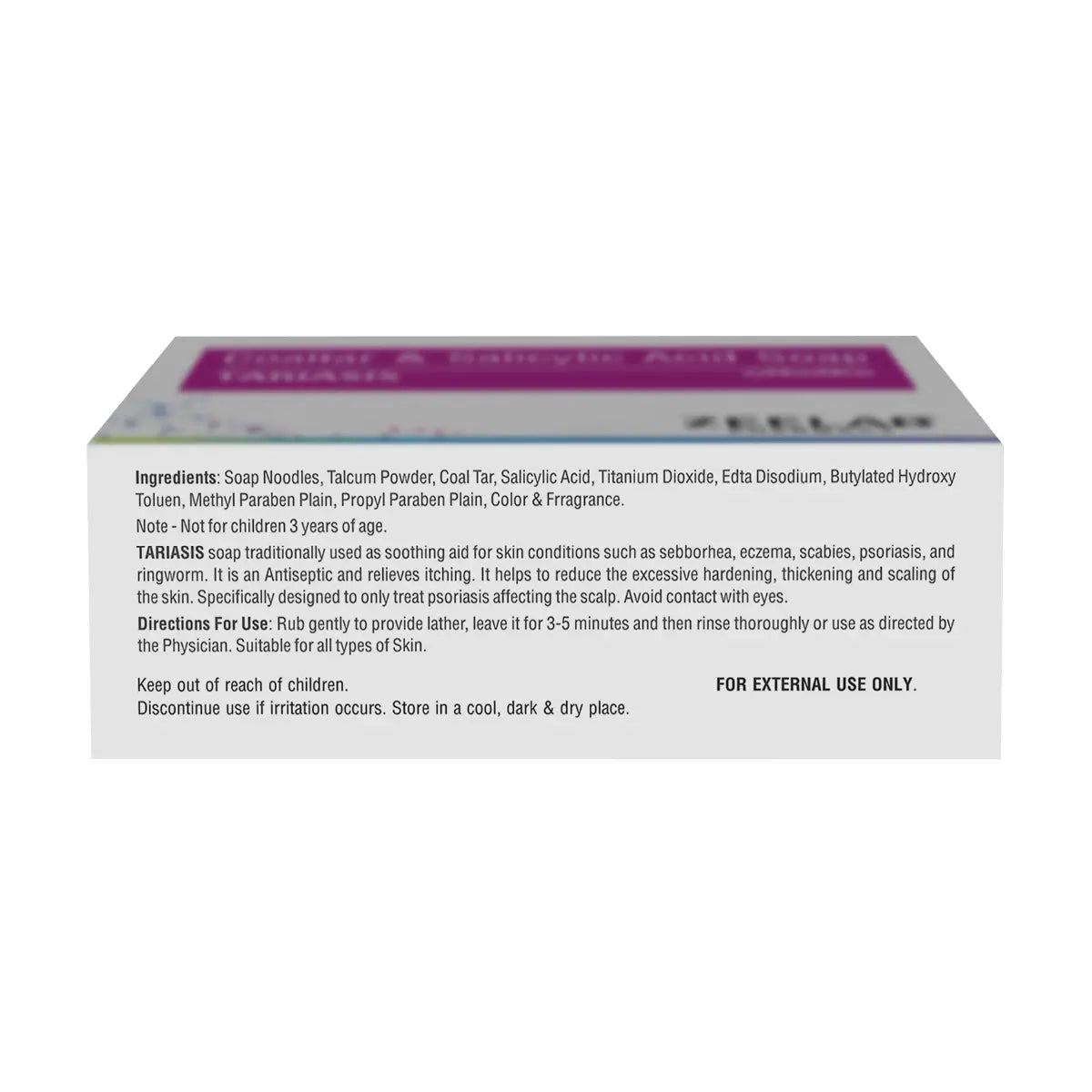 ZEELAB Coal Tar + Salicylic Acid Tariasis Soap (75 gm)
