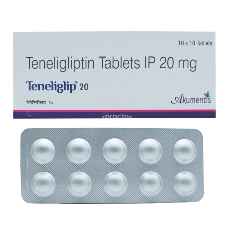 Teneligliptin Tablets IP 20mg