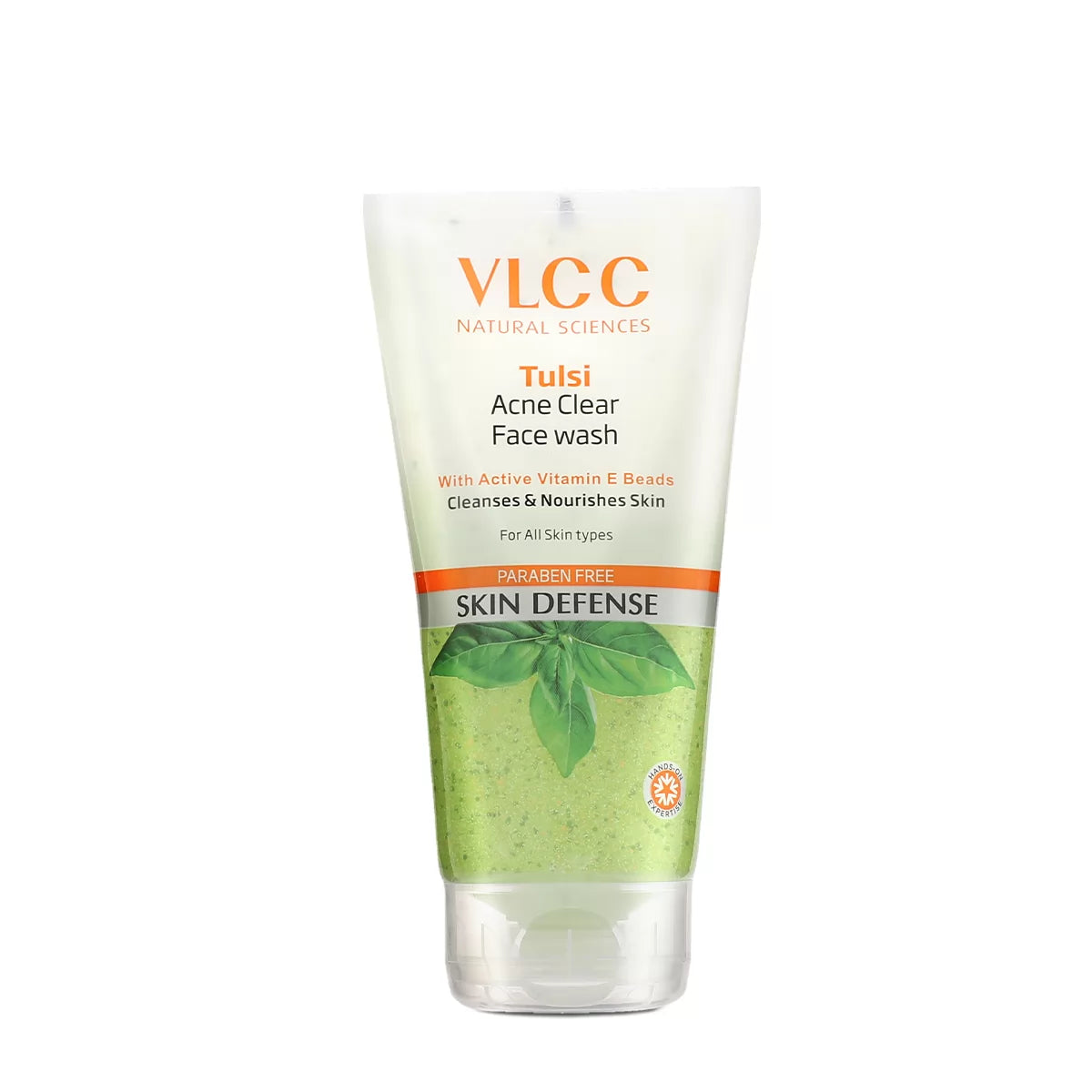 VLCC Natural Active Tulsi Acne Clear Face Wash | Deep Cleansing Face Wash for Acne-Prone Skin | Oil Control & Refreshing Formula | 150ml