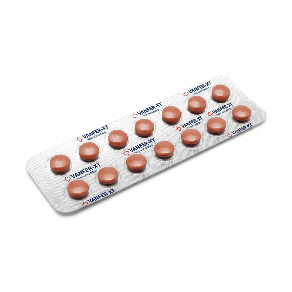 VANFER-XT: IRON TABLET: 10 Tablets per strip