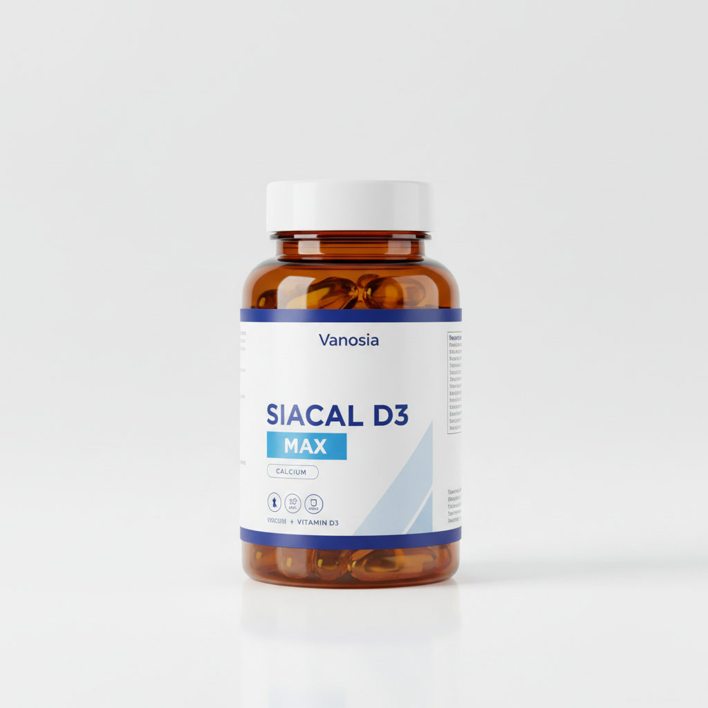 Vanosia SIACAL D3 MAX Softgel Capsules