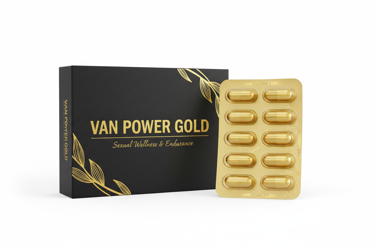 VANOSIA Van Power Gold | Natural Supplement for Sexual Wellness & Endurance (1x10 Capsules)