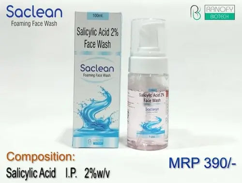 Salicylic Acid 2% w/v Foaming Facewash