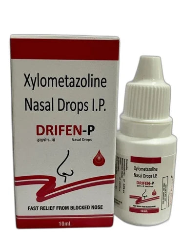 Xylometazoline Nasal Drops IP 0.1%w/v