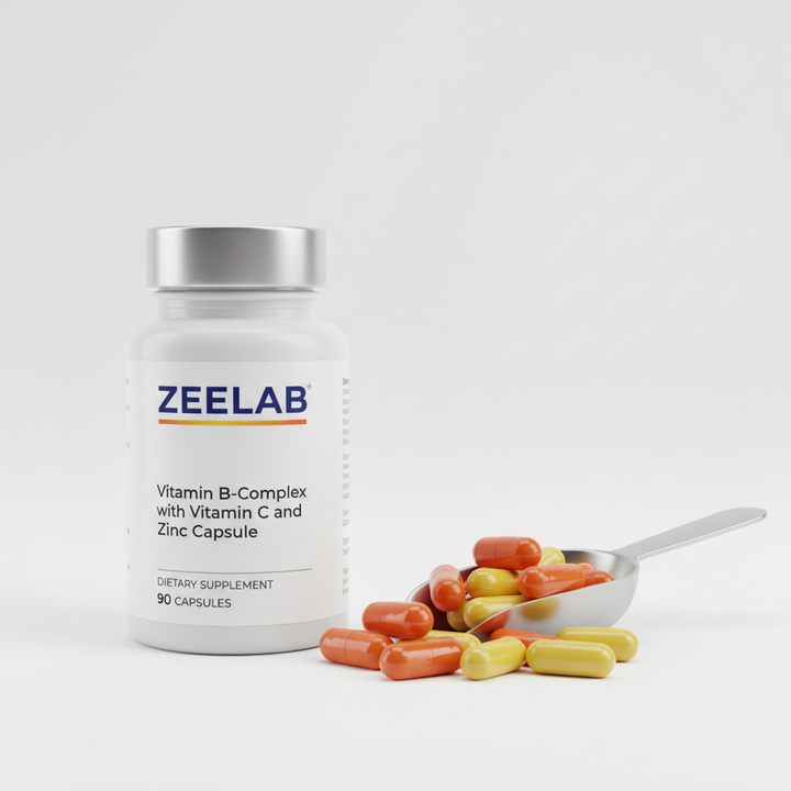 ZEELAB Vitamin B-Complex with Vitamin C and Zinc Capsule