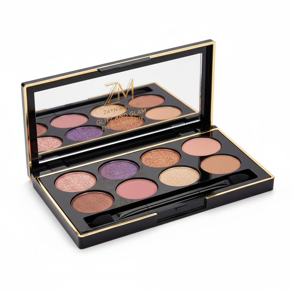 ZM Zayn & Myza Glitz and Glam Eye Shadow Palette, 4g